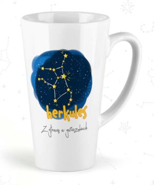 kubek latte dla dzieci z glowa w gwiazdach herkules