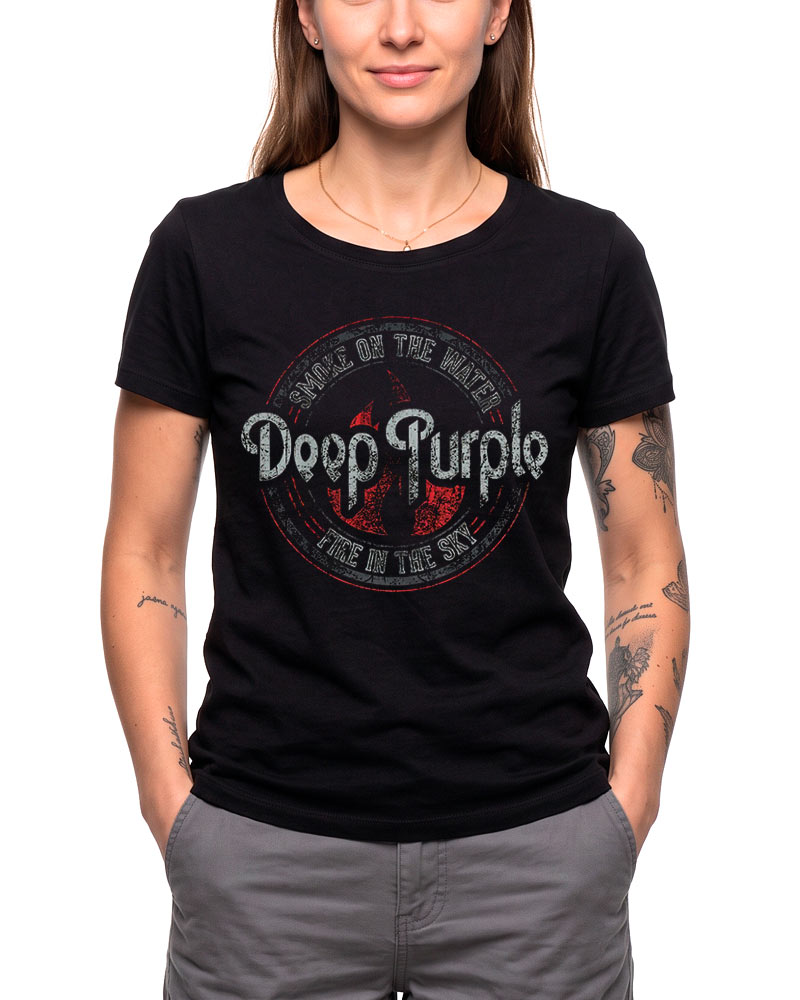tshirt-damski-premium-czarny-deep-purple-smoke-on-the-water-02