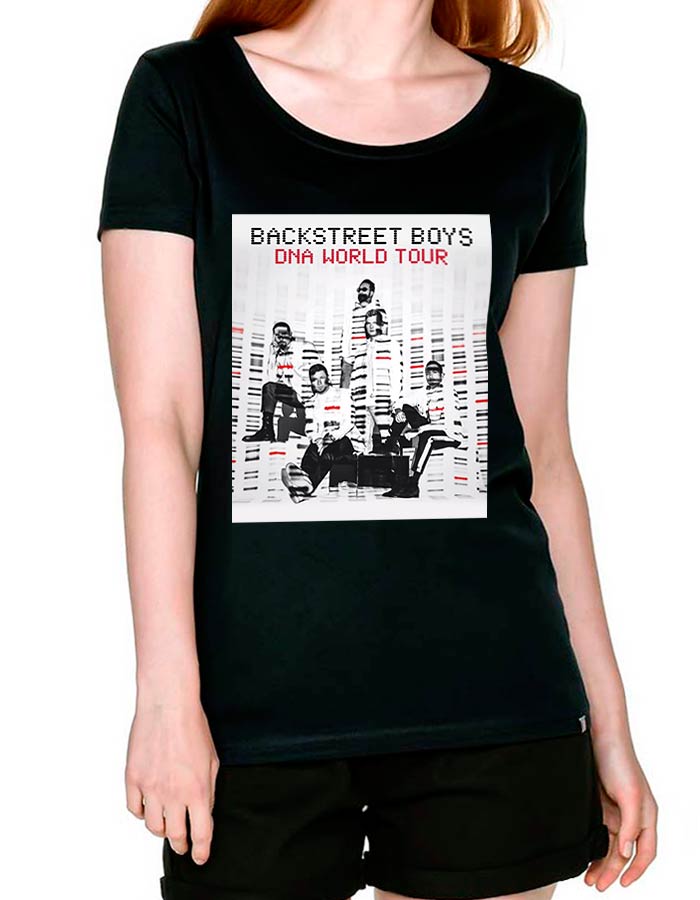 tshirt damski premium backstreet boys dna tour 2023 black