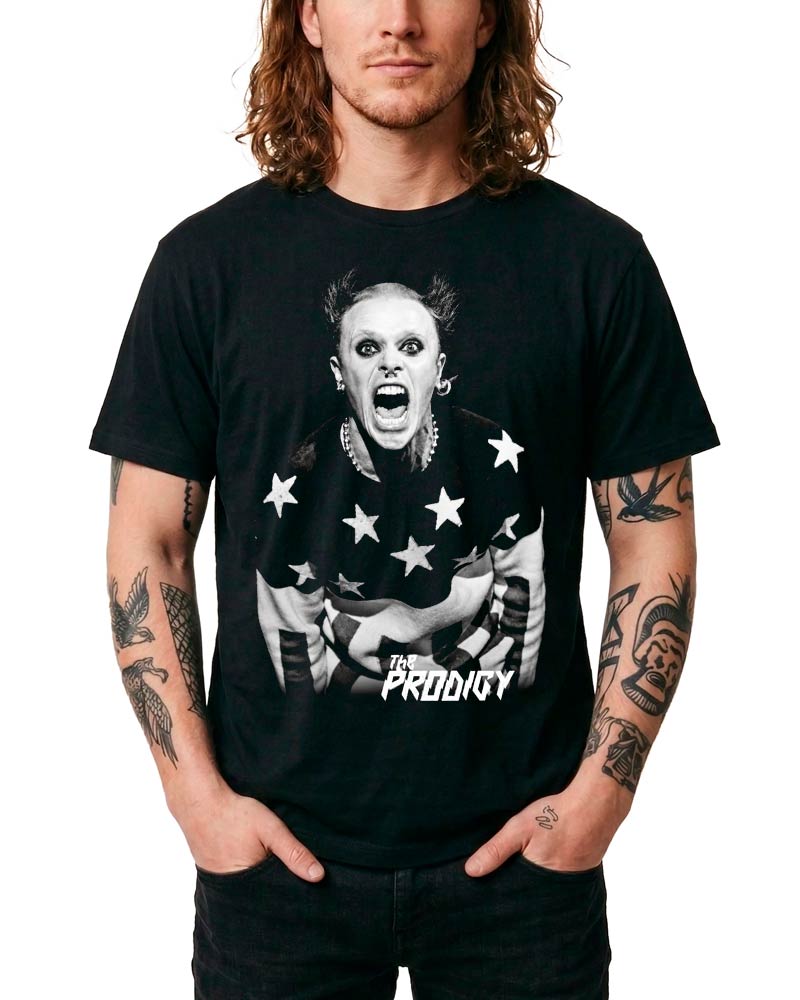 prodigy-tshirt-meski-koncertowy-czarny-firestarter THE PRODIGY "Keef" - obrazek 1