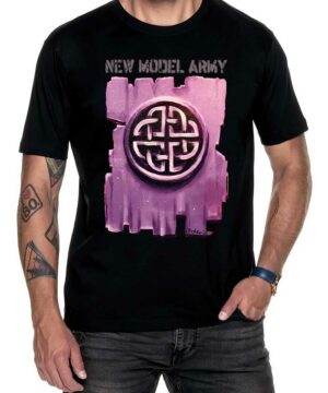 new model army tshirt meski muzyczny czarny celtic