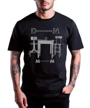 tshirt meski czarny depeche mode memento mori table 3