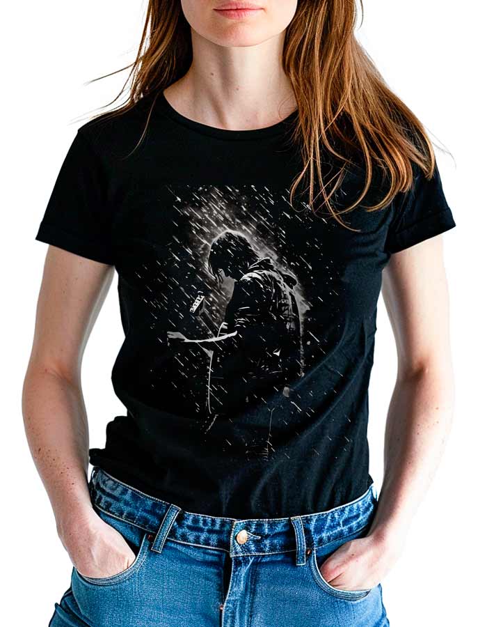 tshirt-damski-premium-czarny-Melancholic-Melody