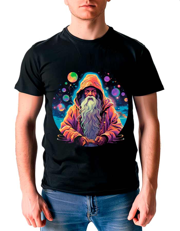 tshirt-meski-premium-czarny-Galactic-Wizard