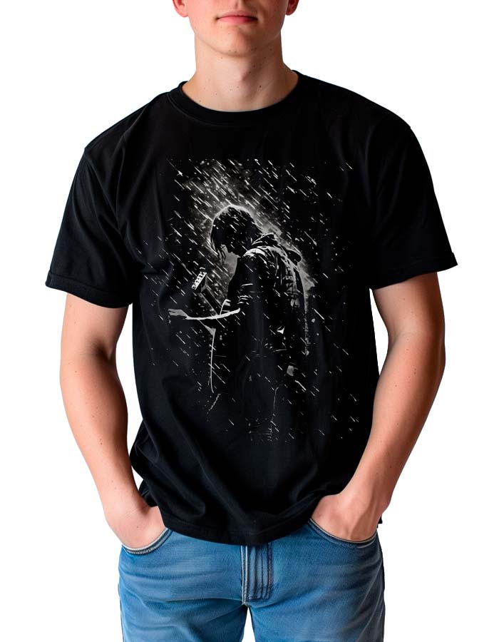 tshirt-meski-premium-czarny-Melancholic-Melody