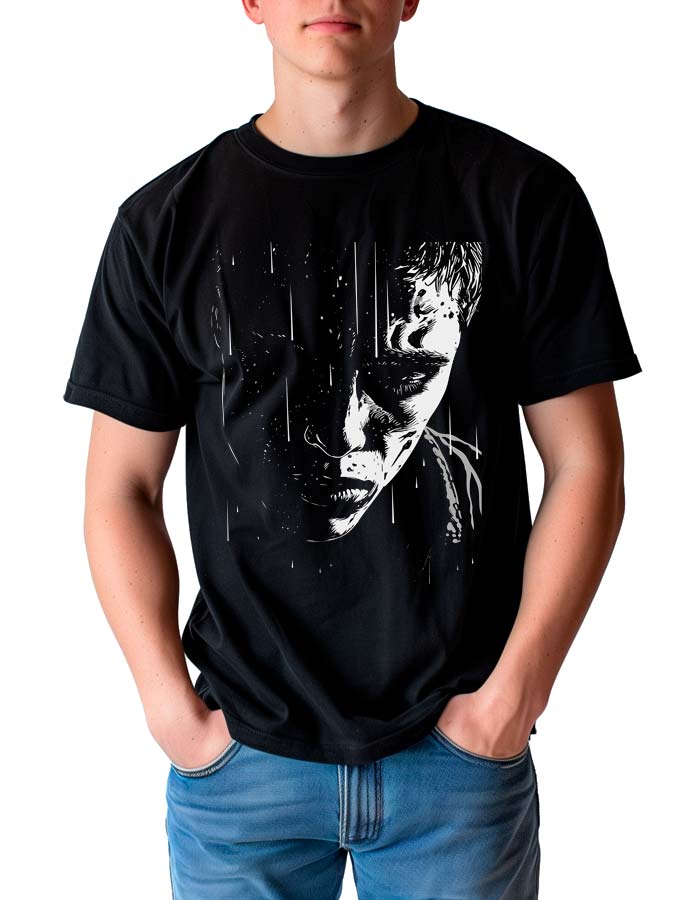 tshirt-meski-premium-czarny-Silent-Rainfall