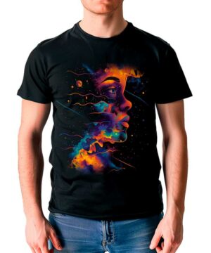 tshirt meski premium czarny Stellar Dreams