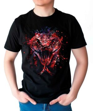 T-shirt męski premium „Lone Wolf