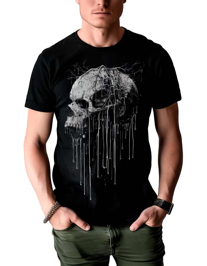 tshirt-meski-czarny-skull-Eternal-Drip tshirt meski czarny skull Eternal Drip