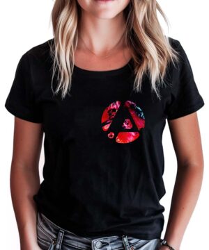 Koszulka muzyczna damska LINKIN PARK czarna z teksturowanym logo zespołu "From Zero" na froncie, styl casual.