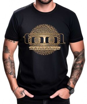 tool tshirt meski koncertowy czarny 10000 Days Gold Circle
