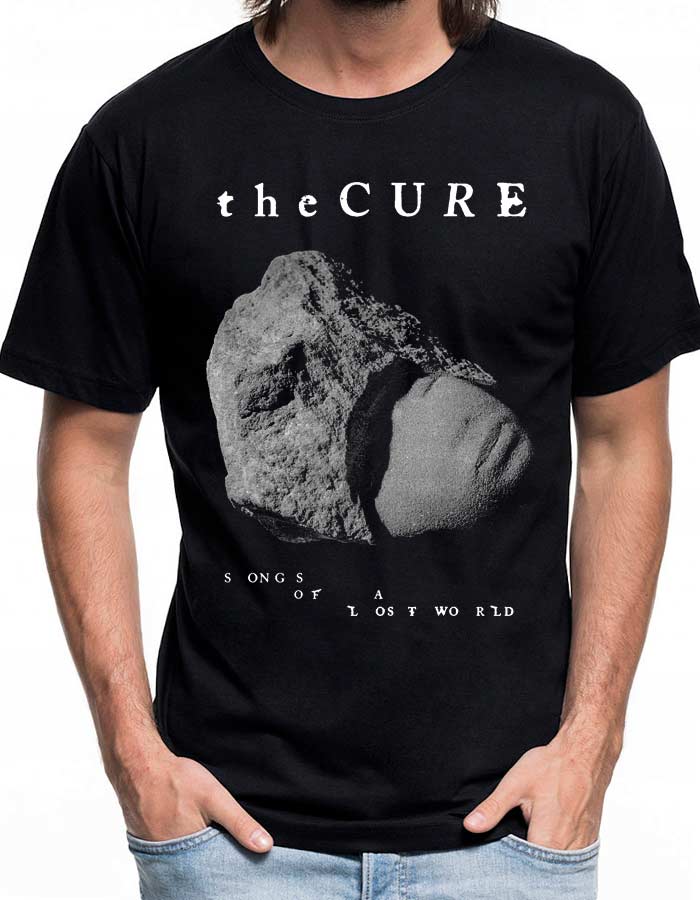 tshirt meski premium czarny the cure songs of the lost world