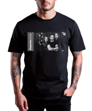 tshirt meski czarny depeche mode band