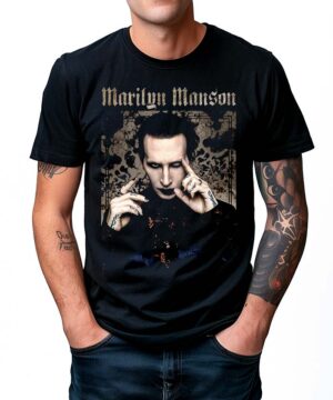 T-shirt koncertowy męski MARILYN MANSON