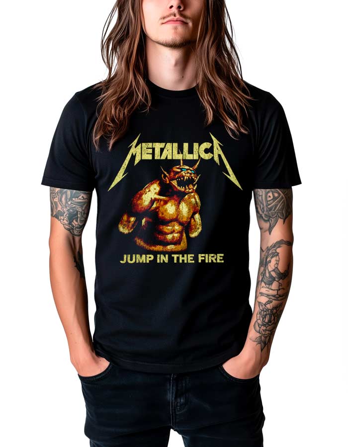 T-shirt koncertowy męski METALLICA 