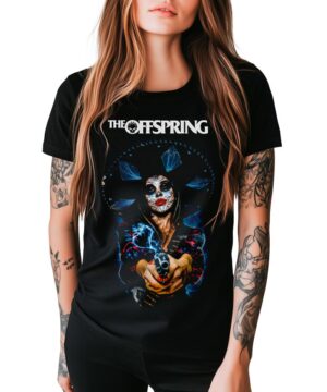 the offspring tshirt damski muzyczny czarny bad times