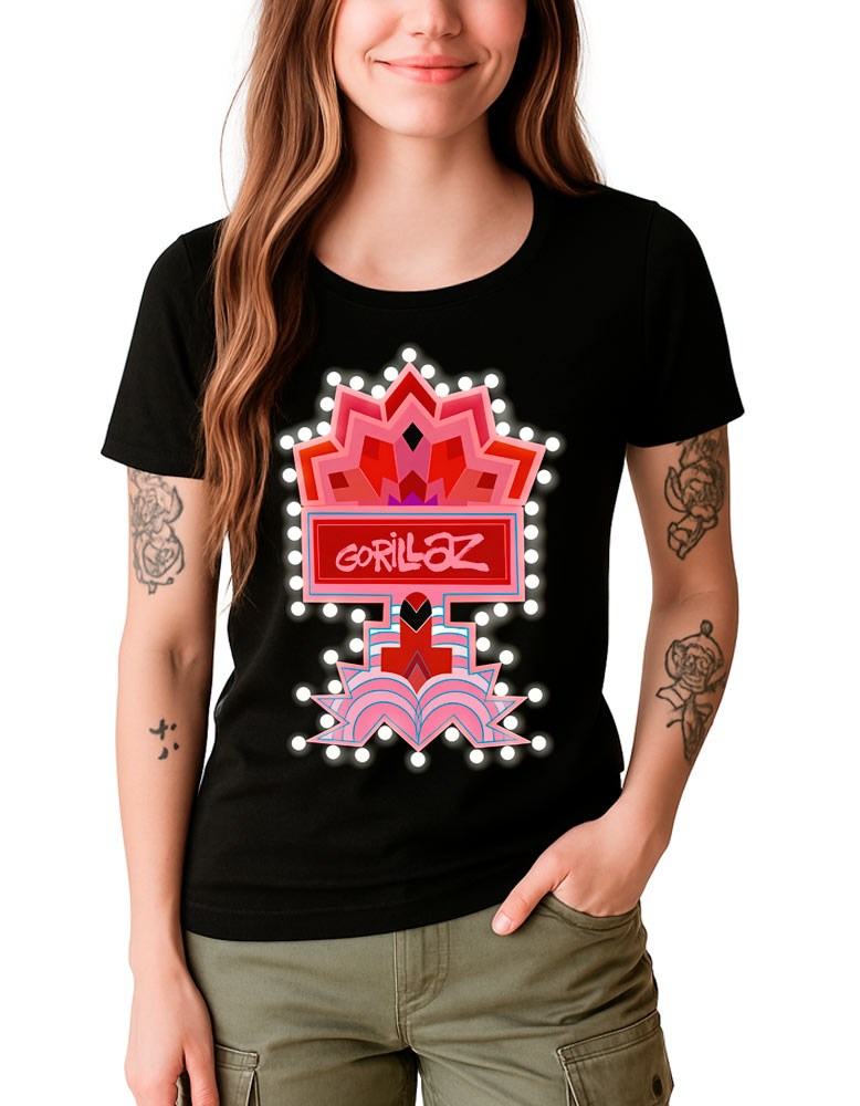 tshirt-muzyczny-damski-czarny-gorillaz-phantom