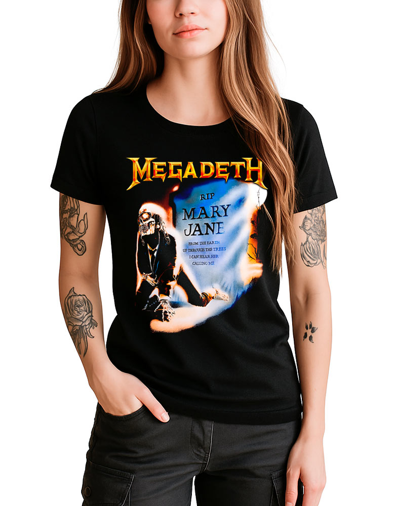 tshirt-damski-muzyczny-czarny-megadeth-mary-jane