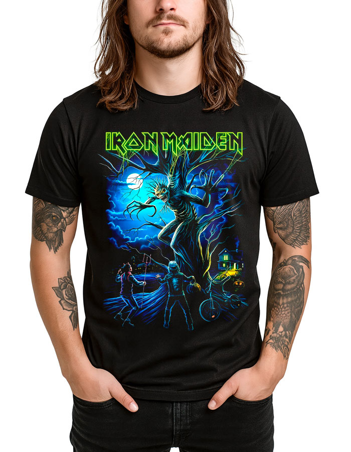 tshirt-meski-czarny-iron-maiden-fear-of-the-dark-halloween-edition IRON MAIDEN "Fear of the Dark Halloween Edition" - obrazek 1