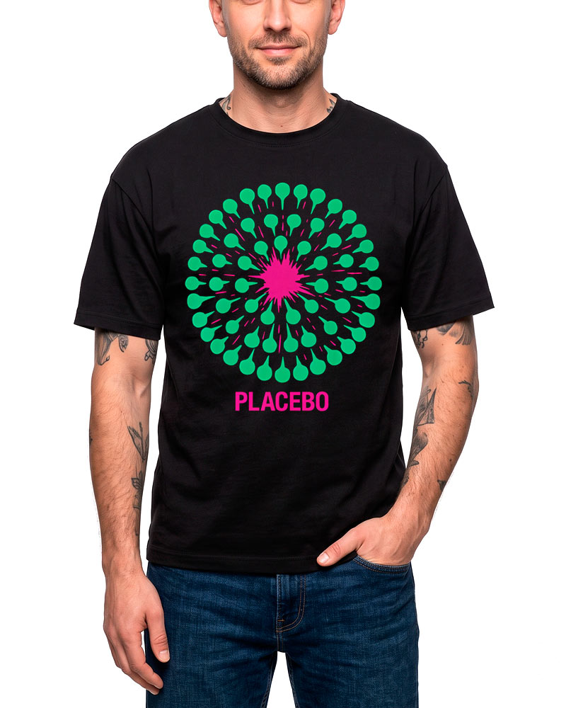 tshirt-meski-czarny-placebo-2024-tour-pattern PLACEBO "2024 Tour Pattern" - obrazek 1