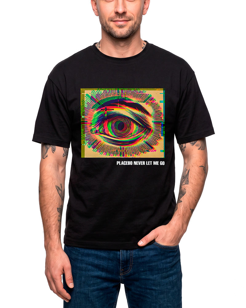 tshirt-meski-czarny-placebo-never-let-me-go PLACEBO "Never Let Me Go" - obrazek 1