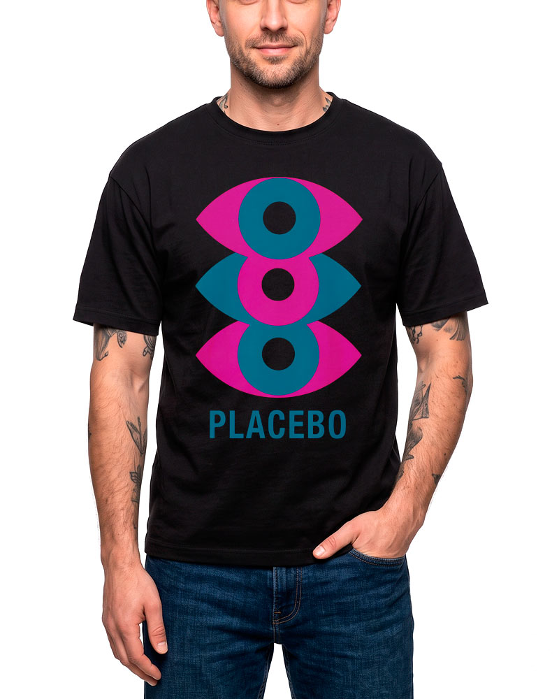 tshirt-meski-czarny-placebo-triple-eye PLACEBO "Triple Eye" - obrazek 1